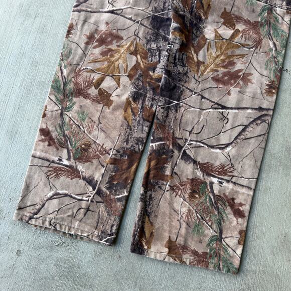 Vintage Y2K Carhartt realtree camo work wear carpenter pants - Picture 3 of 6